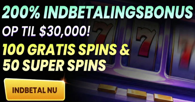 CoinCasino Welkomstbonusbanner voor Denemarken